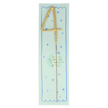 Meri Meri - Gold Sparkler Numbers 0 to 9 Candles: 7