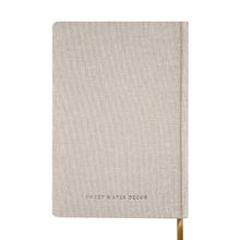 Sweet Water Decor - You Got This - Tan and Gold Foil Fabric Journal