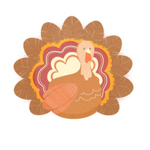 Gatherings by Curated Paperie - Thanksgiving Turkey Shaped Plates