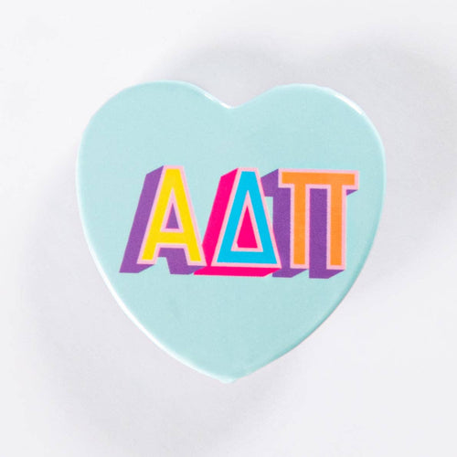 Swag - Heart Buttons: Alpha delta pi