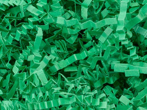 Crinkle Cut Paper Shred Small Packs: Green / 1 Pack / 2 oz Bag