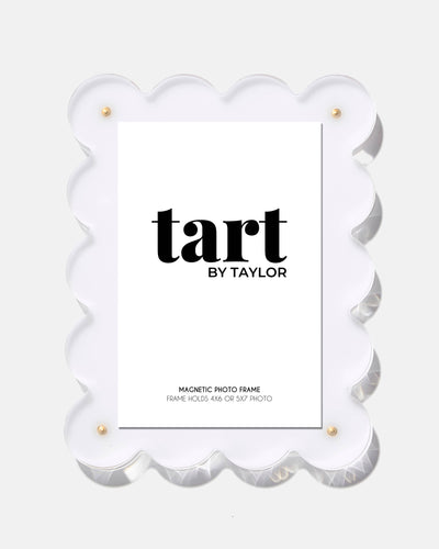 Tart By Taylor - White Acrylic Picture Frame