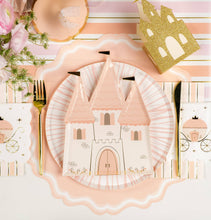 Gatherings by Curated Paperie - PRN25-DP4-Princess Castle Shaped Plates