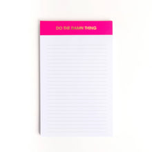 Chez Gagné - Do The Damn Thing - Lined Notepad - Bright Pink - 65 perforated pages - 5x8