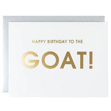 Chez Gagné - Happy Birthday to the GOAT - Birthday - Letterpress Card