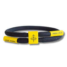 The Prayer I Share - IRON SHARPENS IRON Bracelet, Christian Cord Bracelet