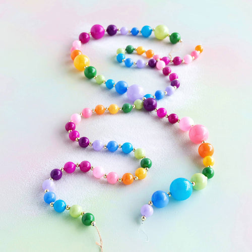 Glitterville - Glitterville Sugar Sweet Garland, 2 Asst, Glass, 48