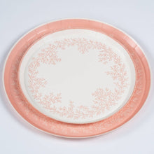 Gatherings by Curated Paperie - Floral Elegance Pink Dinner Plates