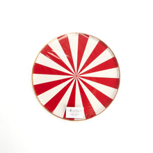 Gatherings by Curated Paperie - HOL24-DNP3- Red Candy Burst Dinner Paper Plates