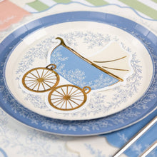 Gatherings by Curated Paperie - Floral Elegance Blue Dinner Plate