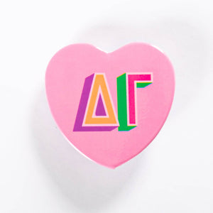 Swag - Heart Buttons: Alpha delta pi