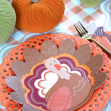 Gatherings by Curated Paperie - Thanksgiving Turkey Shaped Plates