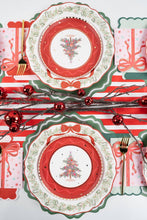 Gatherings by Curated Paperie - Elegant Holiday Wreath Dinner Plates