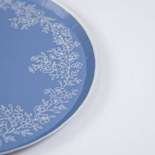 Gatherings by Curated Paperie - Floral Elegance Blue Dinner Plate