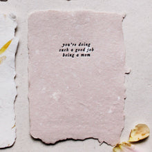 Mother’s Day Cards - II: You’re a good mom