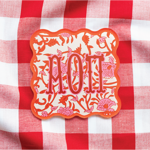 Alpha Omicron Pi - Sorority Block Print Acrylic Coasters - 1 coaster: Alpha Omicron Pi