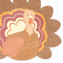 Gatherings by Curated Paperie - Thanksgiving Turkey Shaped Plates