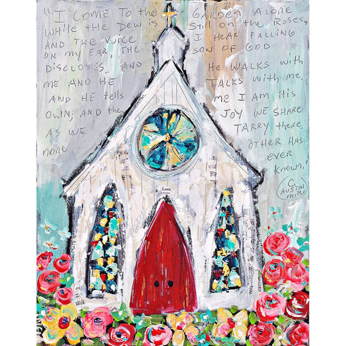 Tricia Robinson Art - In the Garden Print: 8
