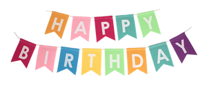 Party Partners - Happy Birthday Felt Banner