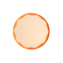 Gatherings by Curated Paperie - MCL24-DNP4- Orange Color Block Dinner Paper Plates