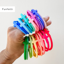 Ryan & Rose - Jesus Bracelets - Group Packs: Kaleidoscope (25 Pack) / Medium