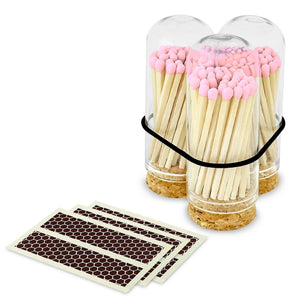 2" Matches + Mini Cloche - Colors of Your Choice + Strikers: Light Green