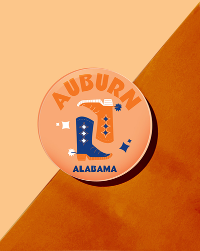 Tart By Taylor - Auburn Alabama Acrylic Drink Coaster