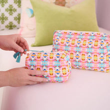Laura Park Designs - Sumner Pink Large Cosmetic Bag: Large