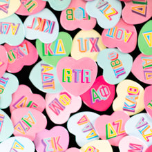 Swag - Heart Buttons: Chi omega