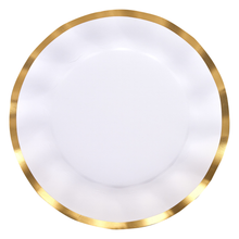 Sophistiplate - Everyday White Wavy Dinner Plate/8pk