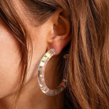 Taylor Elliott Designs - Confetti Hoop Earrings - Assorted Colors - Each: Colorful