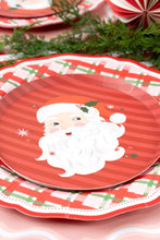 Gatherings by Curated Paperie - Jolly Santa Vintage Christmas Dessert Plates