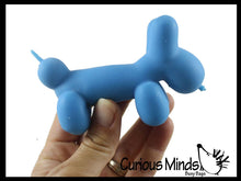 Curious Minds Toys - 1 Scented Balloon Dog Crunchy Sand Filled Stress Ball - Cute
