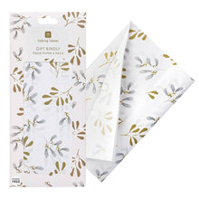 Talking Tables USA - Mistletoe White Christmas Tissue Paper - 4 Sheets