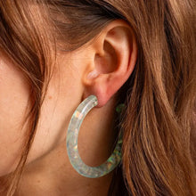 Taylor Elliott Designs - Confetti Hoop Earrings - Assorted Colors - Each: Colorful