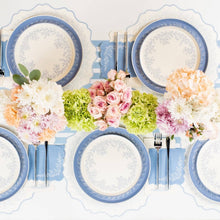 Gatherings by Curated Paperie - Floral Elegance Blue Beverage Napkins
