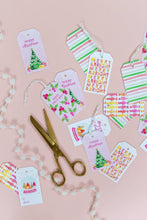 Gert & Co - Pink Christmas Tree Holiday Gift Tags, Set of 8
