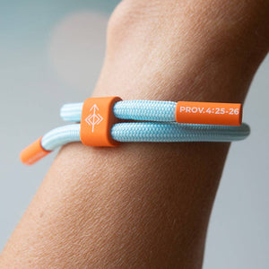 The Prayer I Share - STAY FOCUSED Cord Bracelet | Christian Athletes