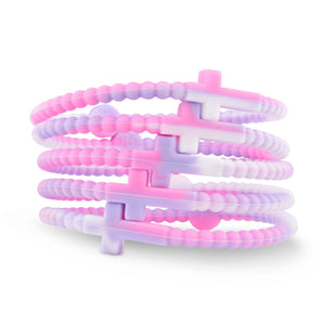 Ryan & Rose - Jesus Bracelets (silicone cross bracelets): Confetti (5 pack) / Small