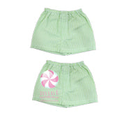 Lime Green Stripe Shorts — bright and durable children's clothes, with love from Tennessee!