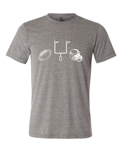 Football Gear on Charcoal — bright and durable children's clothes, with love from Tennessee!