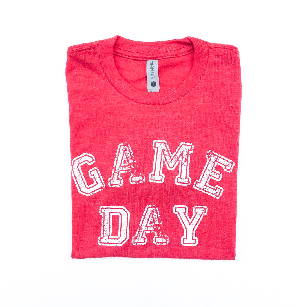 Youth Game Day Red — bright and durable children's clothes, with love from Tennessee!