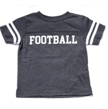 Ringer Fine Jersey Football Tee in Navy — bright and durable children's clothes, with love from Tennessee!