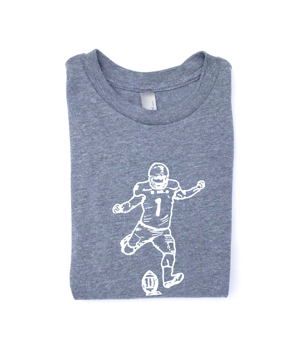 Kicker: Charcoal — bright and durable children's clothes, with love from Tennessee!