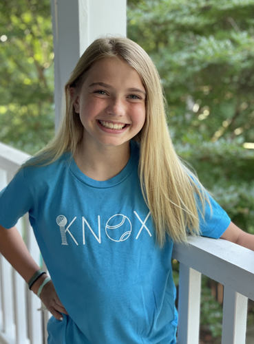 KNOX Tennis on Turquoise