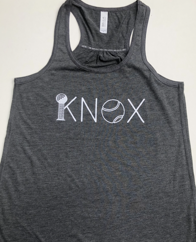 KNOX Tennis Ruched Racerback Tank - Adult