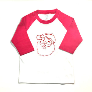 Santa Raglan — bright and durable children's clothes, with love from Tennessee!
