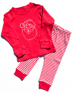 Santa Pajamas — bright and durable children's clothes, with love from Tennessee!