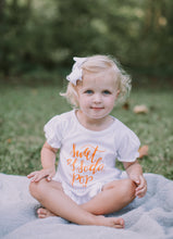 Sweet As Soda Pop White Ruffle — bright and durable children's clothes, with love from Tennessee!