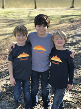 Knoxville Mountains on Grey Short Sleeve - Youth